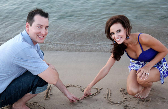 Kyle and Samantha Busch pic